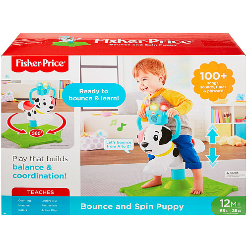 Fisher-Price Bounce & Spin Puppy 55 lb (GCW11)