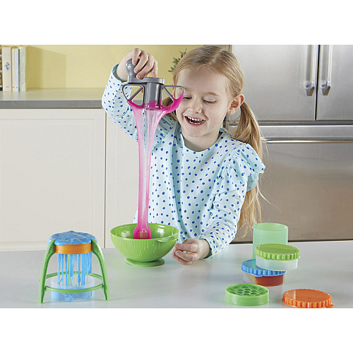 Learning Resources Yuckology! Slime Lab Theme/Subject: Learning - Skill Learning: Science, Technology, Mathematics, Engineering, Science Experiment - 4-8 Year - 1 / Set (LER2944)