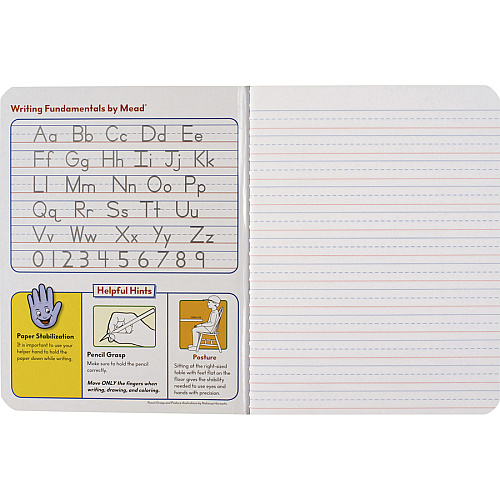 Mead Primary K-2 Creative Story Journal 100 Sheets - 200 Pages - Printed - Book Bound - 7 1/2" x 9 1/2" Sheet Size - Durable Cover, Manuscript Alphabet - 1 Each (09902)