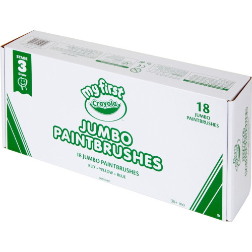 Crayola My First Jumbo Paint Brushes (818125)