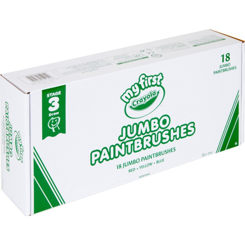 Crayola My First Jumbo Paint Brushes (818125)