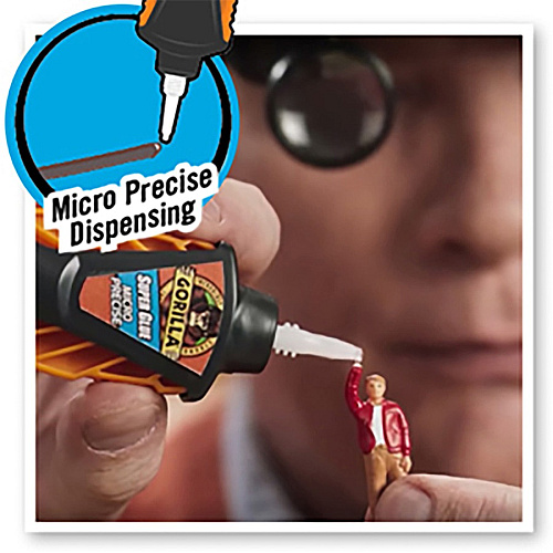 Gorilla Glue Gorilla Micro Precise Super Glue 0.19 oz - Clear - 1 Each (6770002)