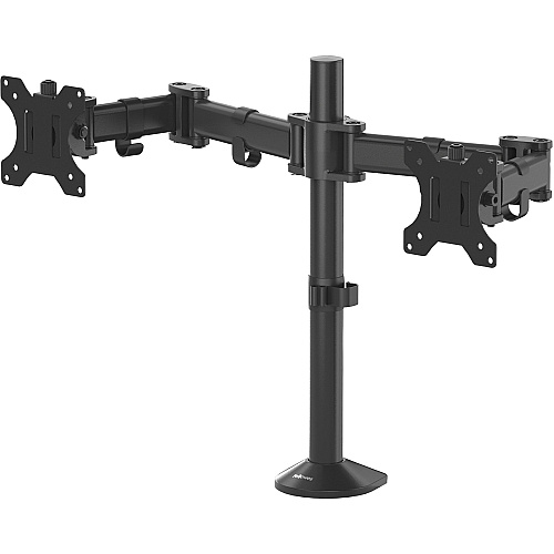 Fellowes Reflex Dual Monitor Arm 2 Display(s) Supported - 30" Screen Support - 48 lb Load Capacity - 1 Each (8502601)