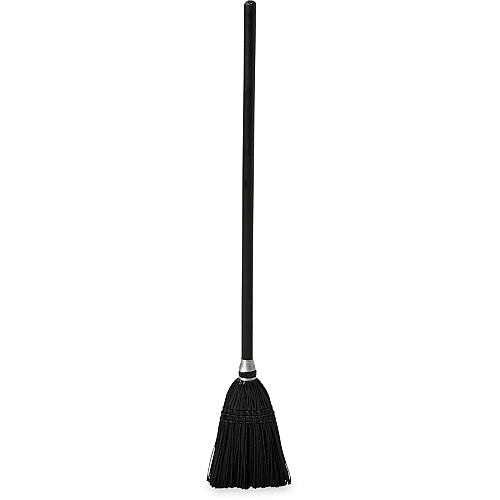 Rubbermaid Commercial Executive Series Lobby Broom Synthetic Bristle - 7" Overall Length - Wood Handle - 12 / Carton (2536CT)