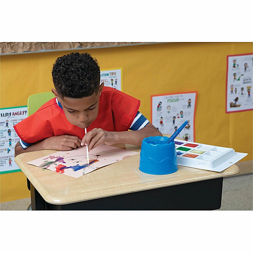 Creativity Street Artstraws Paper Tubes Art Project, Craft Project - 16" Height x 0.15" Width x 0.15" Length - Assorted - Paper - 300 / Box (AC9017)