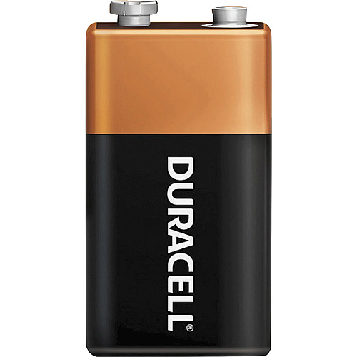 Duracell 9-Volt Coppertop Alkaline Batteries, 12-Packs For Multipurpose - 9V - 12/Box - 6 / Carton (01601CT)