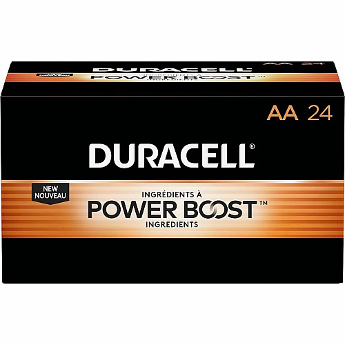 Duracell Coppertop Alkaline AA Battery Boxes of 24 For Multipurpose - AA - 24/Box - 6 / Carton (01501CT)