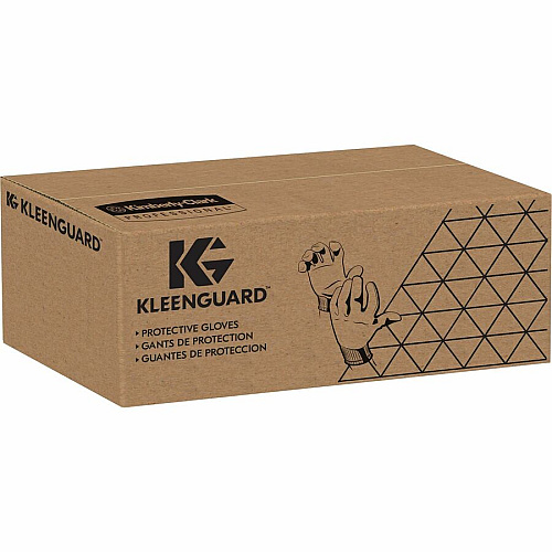 Kleenguard G40 Foam Nitrile Coated Gloves Oil, Grease, Abrasion Protection - Nitrile Coating - 10 Size Number - X-Large Size - For Right/Left Hand - Blue, Black - Silicone-free, Comfortable, Knitted Back, Excellent Grip, Abrasion Resistant, Seam (40228CT)
