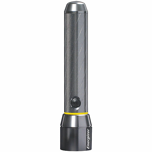 Energizer Vision HD Flashlight with Digital Focus LED - 1300 lm Lumen - 6 x AA - Battery - Metal - Chrome - 4 / Carton (EPMZH61ECT)