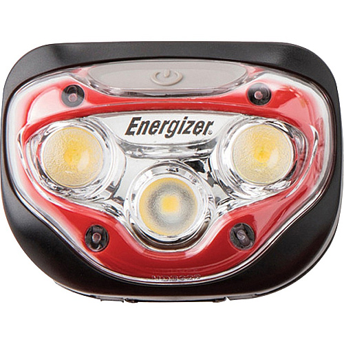 Energizer Vision HD LED Headlamp LED - 150 lm Lumen - 3 x AAA - Impact Resistant, Water Resistant, Shatter Proof - Red - 4 / Carton (HDB32ECT)