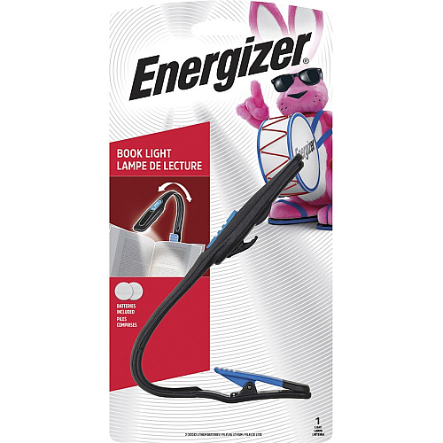 Energizer Book Light 1 x LED - Warm White - 11 lm Lumen - CR2032 - Black - 6 / Carton (FNL2BU1CSCT)
