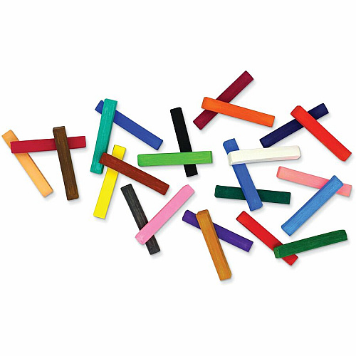 Creativity Street Creativity Street Square Artist Pastels 0.4" Length - Assorted - 144 / Set (AC9750)