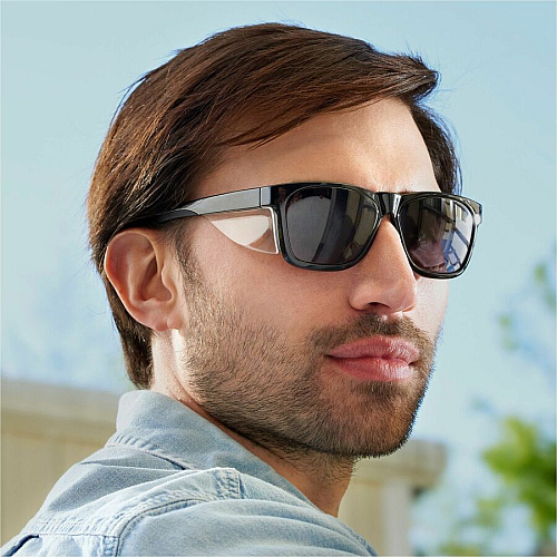 Kleenguard V30 Maverick Eye Protection Recommended for: Outdoor - Universal - Flying Particle, Fog, UVB, UVA, UVC Protection - Smoke Gray, Black - Anti-fog, Lens, Durable, Lightweight, Wraparound Lens, Comfortable, Anti-scratch, Nose Bridge, Sid (49311CT)
