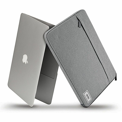 Solo Focus Carrying Case (Sleeve) for 15.6" Notebook - Gray Bump Resistant, Damage Resistant - 11.3" Height x 16.3" Width x 1" Depth - 1 Each (UBN10510)