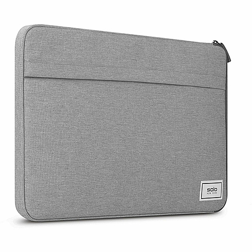 Solo Focus Carrying Case (Sleeve) for 15.6" Notebook - Gray Bump Resistant, Damage Resistant - 11.3" Height x 16.3" Width x 1" Depth - 1 Each (UBN10510)