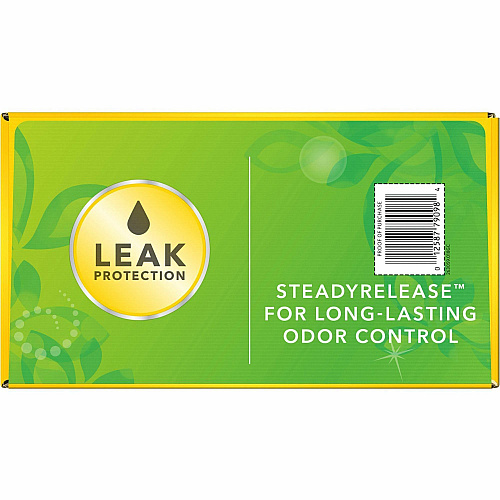 Glad ForceFlex Tall Kitchen Drawstring Trash Bags Gain Original with Febreze Freshness - 13 gal Capacity - 33.75 ft Length x 25.38 ft Width x 0.72 mil (18 Micron) Thickness - Drawstring Closure - White - Home, Office, Kitchen, Breakroom - 110 / Bo (79114)