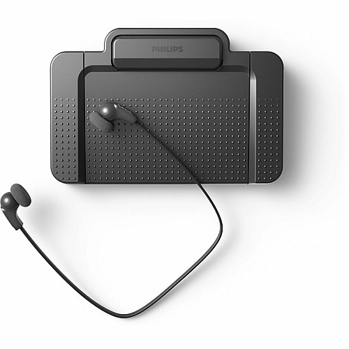 Philips Pocket Memo Dictation and Transcription Set SDHC Supported - USB - Headphone - Portable (DPM670003)
