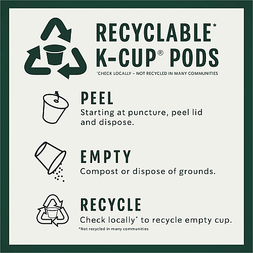 Starbucks&reg; K-Cup Veranda Blend Coffee Compatible with Drip-coffee Brewer - Blonde - K-Cup - Veranda Blend - 24 / Box (12434950)