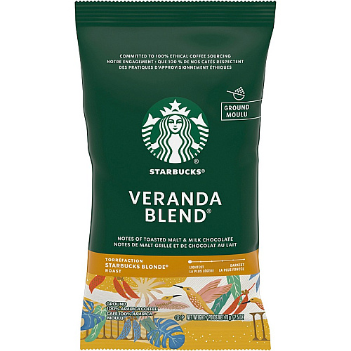 Starbucks Veranda Blend Coffee Blonde - 2.5 oz - Veranda Blend - 18 / Box (12411961)