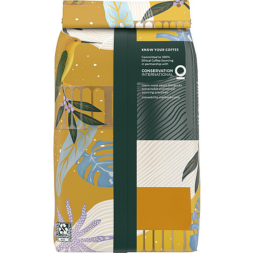 Starbucks Ground Veranda Blend Coffee Blonde - 16 oz Per Bag - Ground - Veranda Blend - 1 Each (12413968)