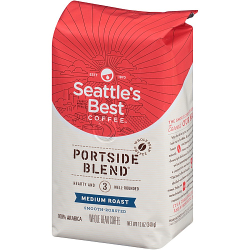 Seattle's Best Coffee Portside Blend Coffee Smooth - 12 oz - Vanilla - 1 Each (12407831)