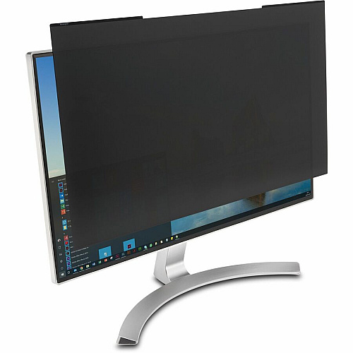 Kensington MagPro 24.0" Monitor Privacy Screen with Magnetic Strip For 24" Widescreen LCD Monitor - 16:9 - Fingerprint Resistant, Scratch Resistant, Damage Resistant - 1 Each - TAA Compliant (K58357WW)
