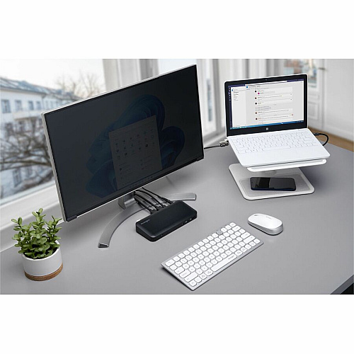 Kensington MagPro 24.0" Monitor Privacy Screen with Magnetic Strip For 24" Widescreen LCD Monitor - 16:9 - Fingerprint Resistant, Scratch Resistant, Damage Resistant - 1 Each - TAA Compliant (K58357WW)