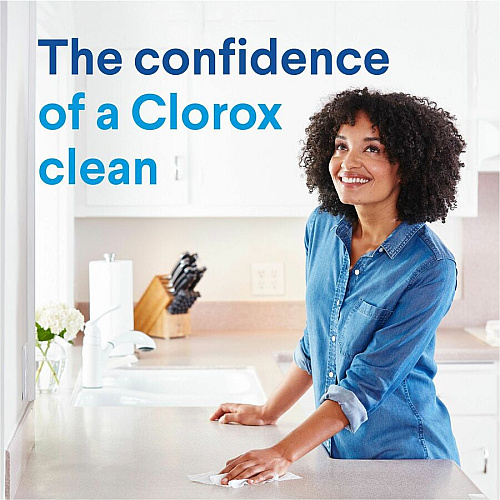 Clorox Disinfecting Bleach Concentrate - 43 fl oz (1.3 quart) - Regular Scent - Disinfectant, Deodorize - Clear - 1 Each (32260)