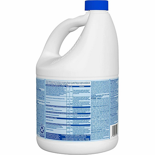 Clorox Germicidal Bleach Concentrate - 121 fl oz (3.8 quart) - Regular Scent - White - 1 Each (32429)