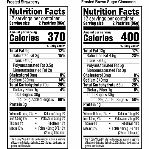 Pop Tarts Variety Pack Assorted - 2.69 lb - 48 / Box (22095)