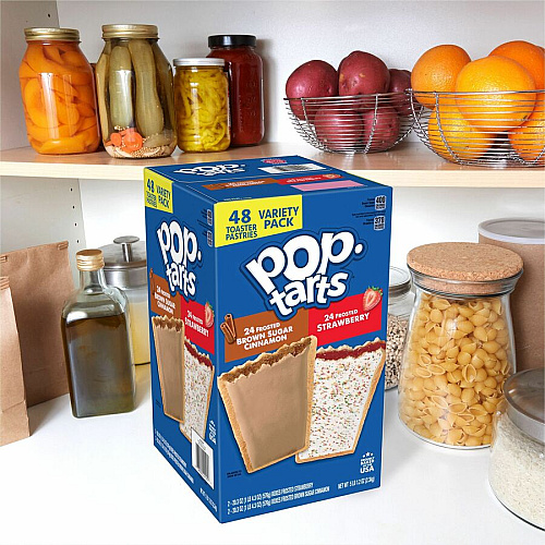 Pop Tarts Variety Pack Assorted - 2.69 lb - 48 / Box (22095)