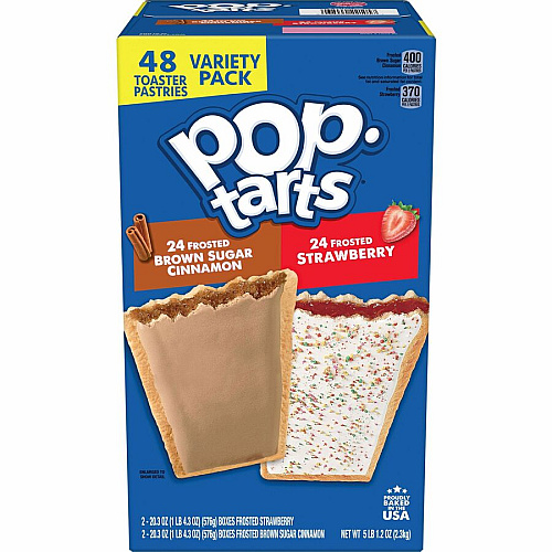 Pop Tarts Variety Pack Assorted - 2.69 lb - 48 / Box (22095)