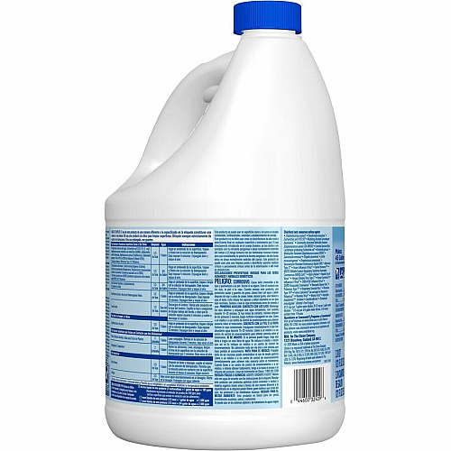 Clorox Germicidal Bleach Concentrate - 121 fl oz (3.8 quart) - Regular Scent - Disinfectant - White - 3 / Carton (32429CT)