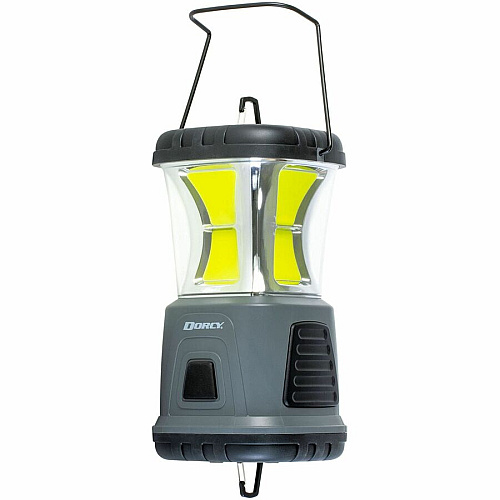 Dorcy 2000 Lumen 4D Multi-function Lantern 2000 lm Lumen - 4 x D - Battery - Impact Resistant, Weather Resistant, Water Resistant - Gray, Silver - 1 Each (413119)
