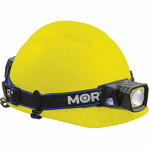 Police Security Removable Light Headlamp 2 x LED - 4 x AAA - Battery - Black, Blue - 1 Each (98575)