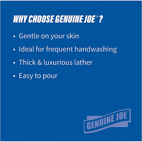 Genuine Joe Pink Lotion Soap 1 gal - Hand, Skin - Pink - Rich Lather - 4 / Carton (GJO02107CT)