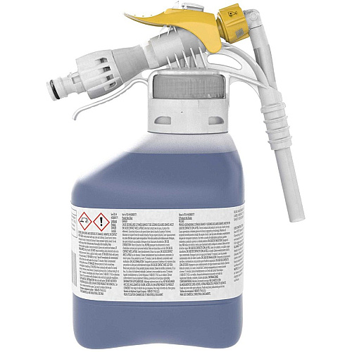 Diversey Glance HC Glass/MultiSurface Cleaner Ready-To-Use/Concentrate - 50.7 fl oz (1.6 quart) - Ammonia Scent - Quick Drying, Streak-free - Blue - 2 / Carton (93063402)