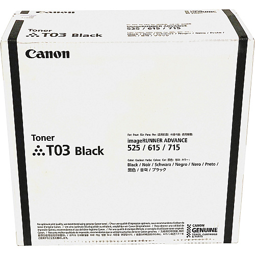 Canon T06 Original Laser Toner Cartridge - Black - 1 Each