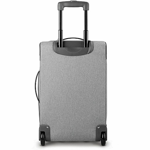 Solo Re:treat Travel/Luggage Case (Carry On) Travel Essential - Gray Handle - 22" Height x 14" Width x 7" Depth - 1 Each (UBN91410)