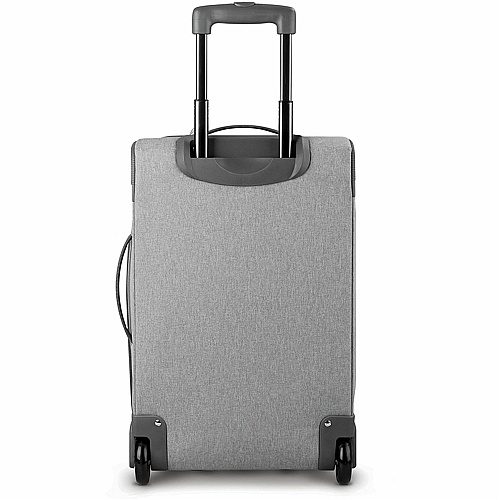 Solo Re:treat Travel/Luggage Case (Carry On) Travel Essential - Gray Handle - 22" Height x 14" Width x 7" Depth - 1 Each (UBN91410)