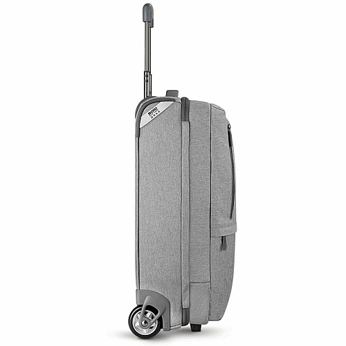 Solo Re:treat Travel/Luggage Case (Carry On) Travel Essential - Gray Handle - 22" Height x 14" Width x 7" Depth - 1 Each (UBN91410)
