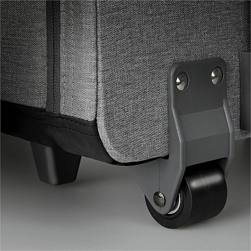 Solo Re:start Travel/Luggage Case for 15.6" Notebook - Gray Handle - 14" Height x 16" Width x 6" Depth - 1 Each (UBN91510)