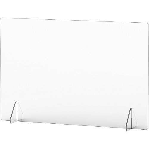 Lorell Social Distancing Barrier Clear - Acrylic (LLR55684)