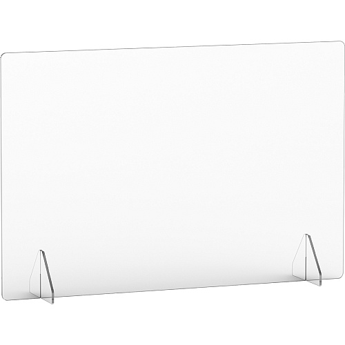 Lorell Social Distancing Barrier Clear - Acrylic (LLR55684)