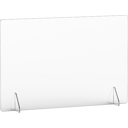 Lorell Social Distancing Barrier Clear - Acrylic (LLR55684)