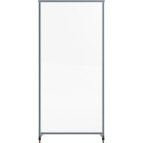 Lorell Mobile Full Protective Glass Screen Clear - Tempered Glass, Aluminum (LLR55673)