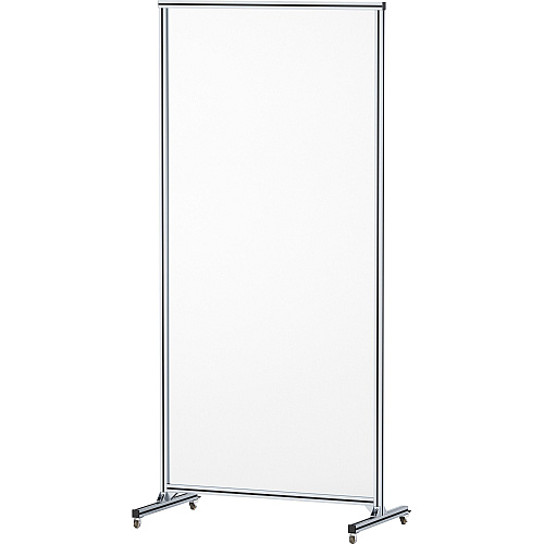 Lorell Mobile Full Protective Glass Screen Clear - Tempered Glass, Aluminum (LLR55673)