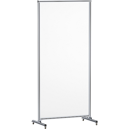 Lorell Mobile Full Protective Glass Screen Clear - Tempered Glass, Aluminum (LLR55673)