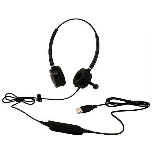 Spracht Headset Stereo - Wired - Binaural - Noise Canceling (HSWDUSB2)