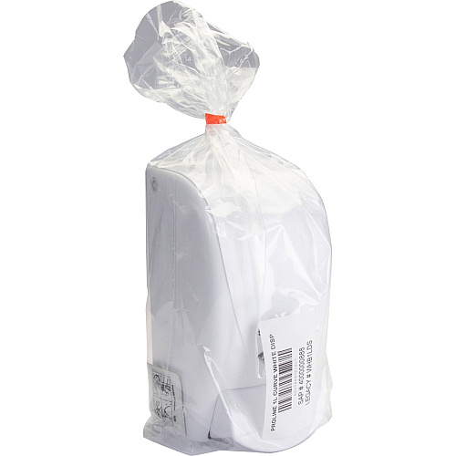 SC Johnson Proline Curve Manual Dispenser Manual - 1.06 quart Capacity - Durable, Antimicrobial, Anti-bacterial - White - 1 Each (WHB1LDS)